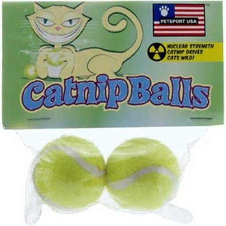 PETSPORT USA PetSport USA PS70019 Catnip Balls - 2 Pack PS70019